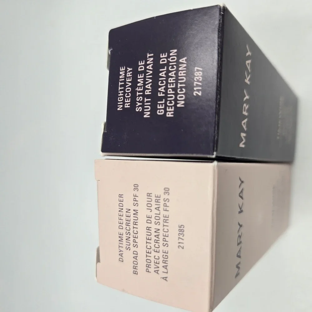 2 New Mary Kay TimeWise Daytime & Nighttime Recovery with 3D Complex 1 Fl Oz